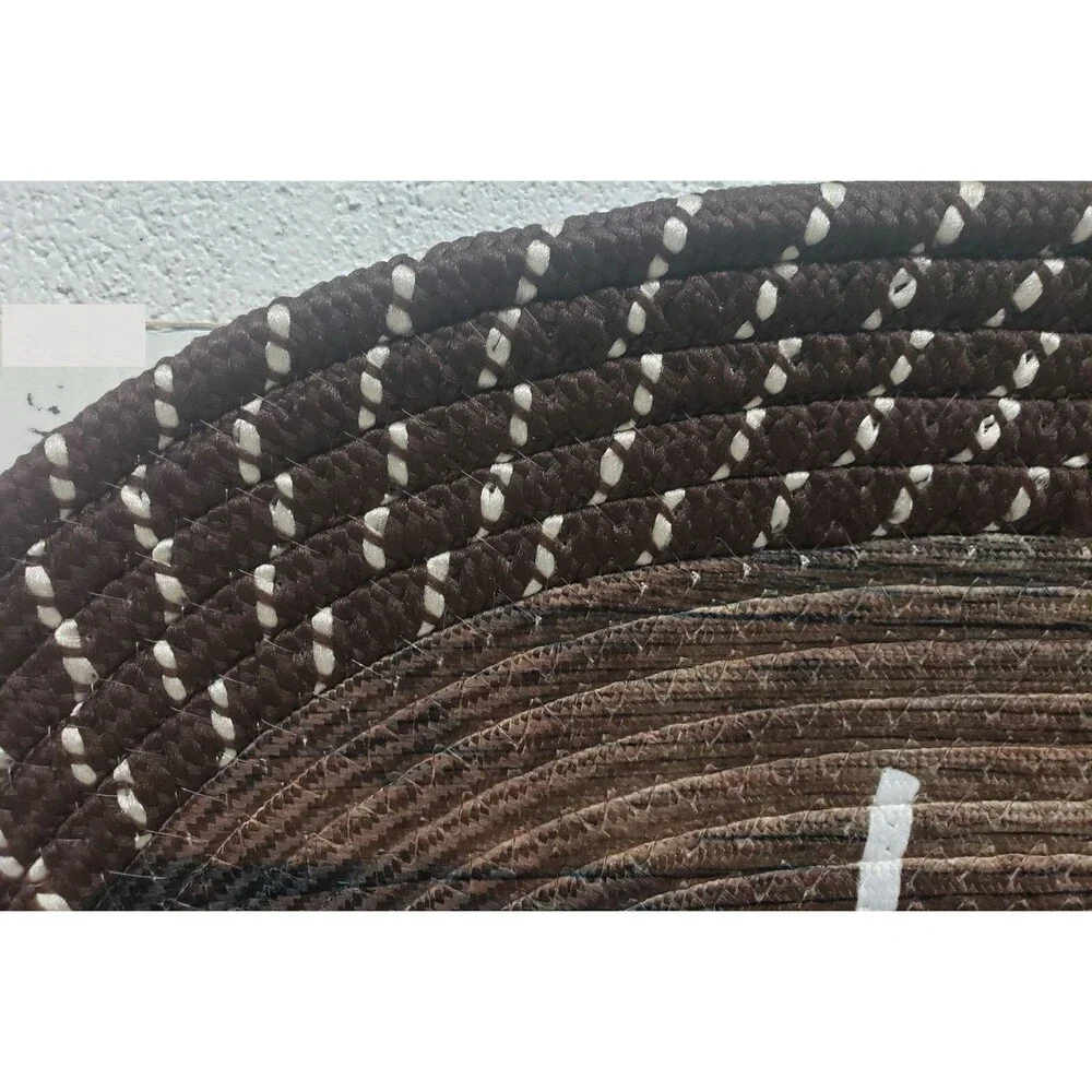 Oval Braided Kitchen Accent Rug (18